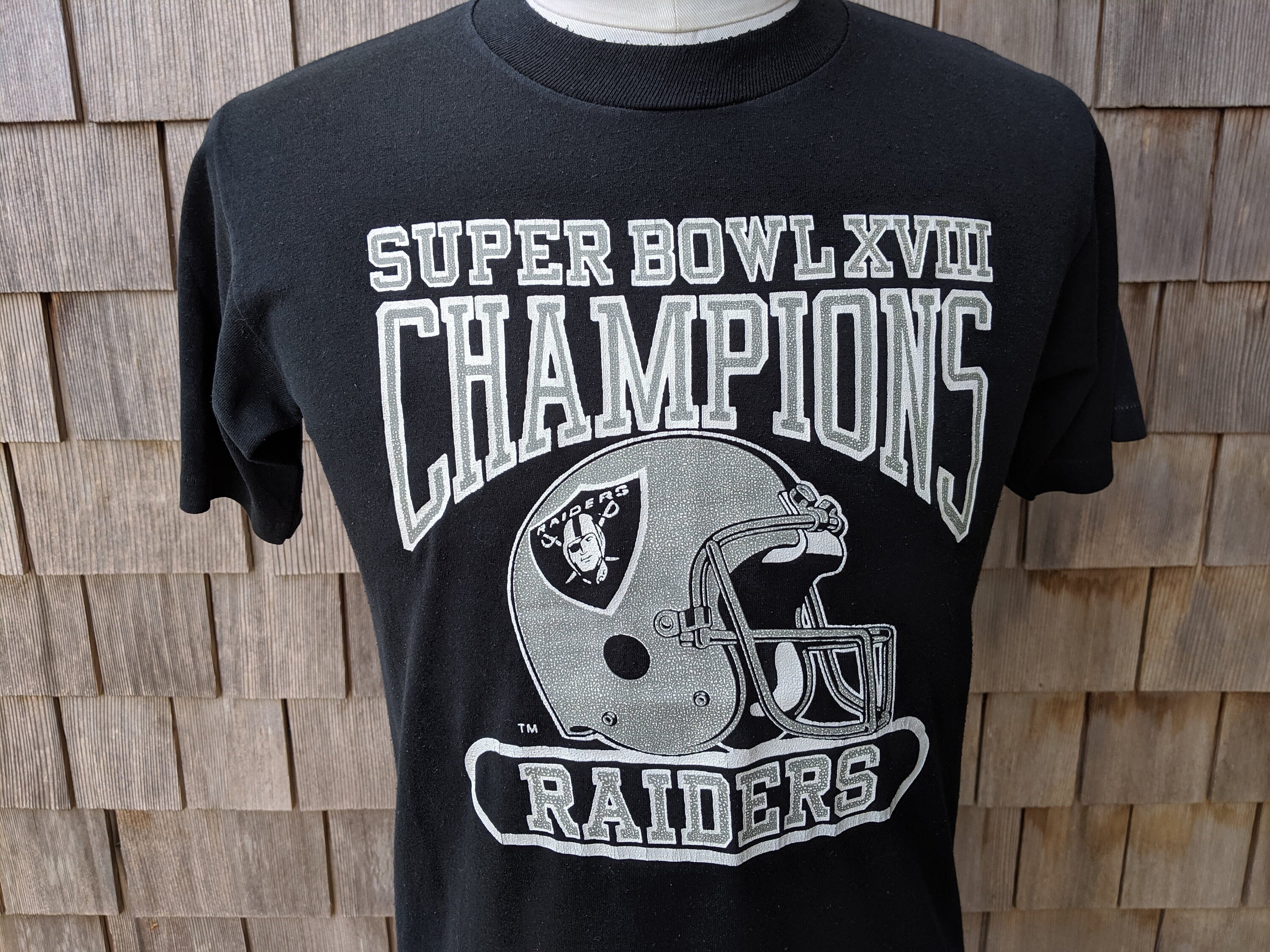 Rare vintage 1984 Los Angeles Raiders Super Bowl XVIII Etsy