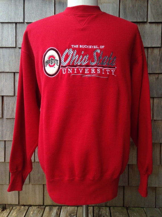 ohio state embroidered sweatshirt