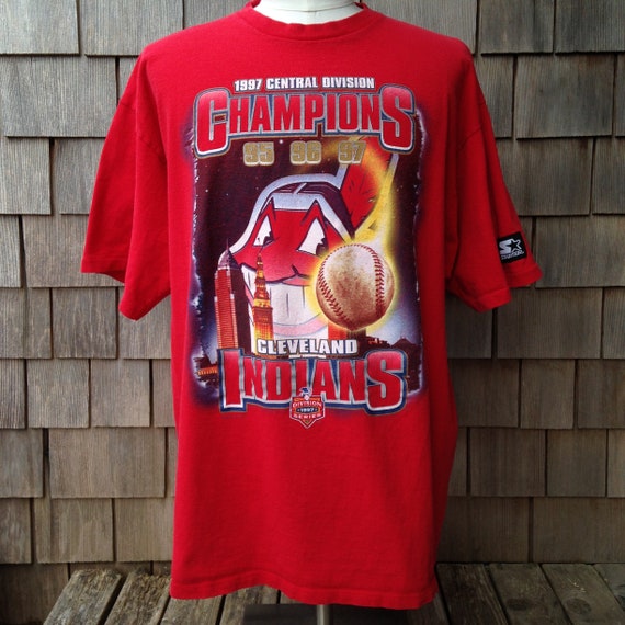 cleveland indians american league champion shirt