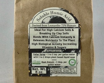 Humic Acid Organic Fertilizer Bio-Stimulant 100% Soluble