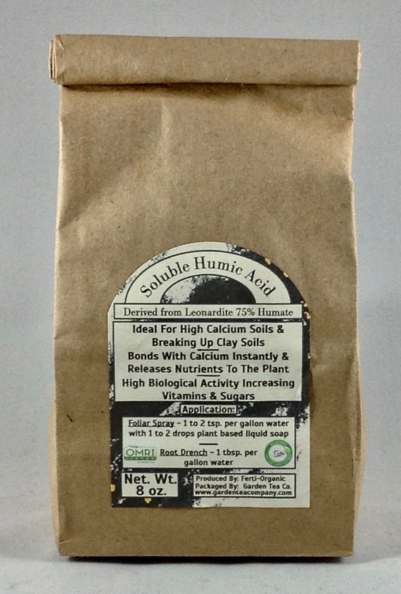 Humic Acid Organic Fertilizer Bio-Stimulant 100% Soluble