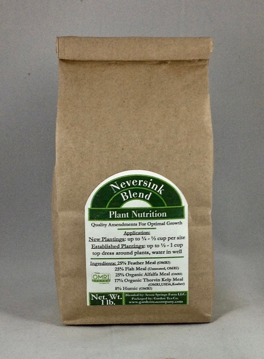 Organic Fertilizer neversink Blend / All Purpose Mix for Etsy