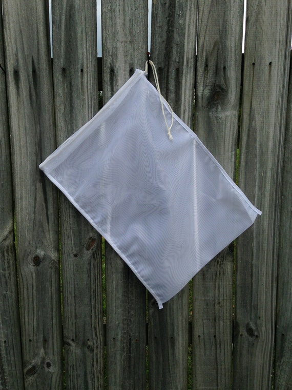 Compost Tea Filter Bag 400 Micron Organic Gardening / Garden Filter Bag for Compost Extracts / Filter Plant Teas for Garden