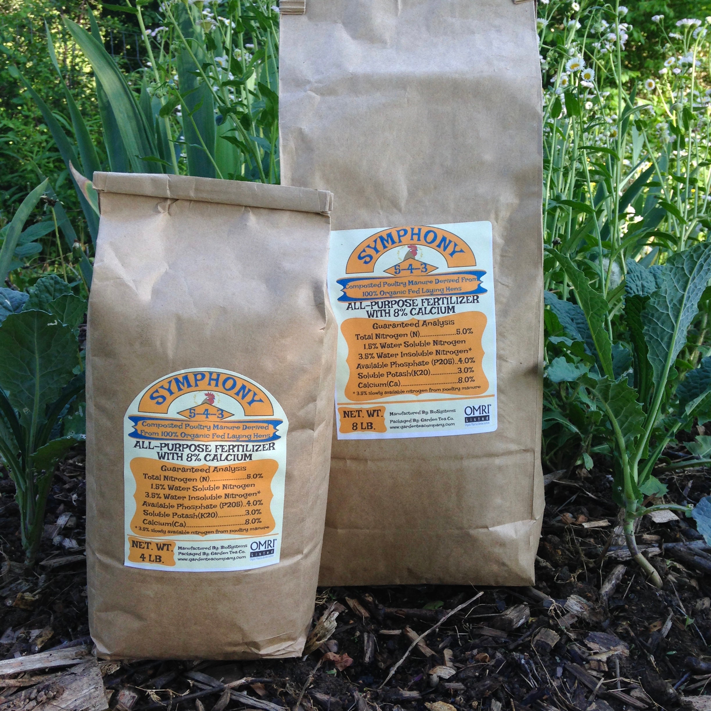 Organic Composted Chicken Manure Symphony Fertilizer / Etsy