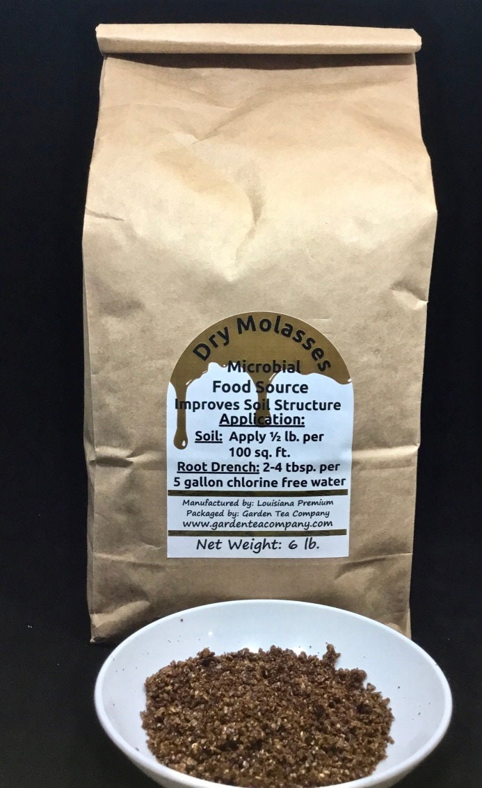 Dry Molasses Organic Fertilizer / Living Soil / Bio Stimulant Etsy