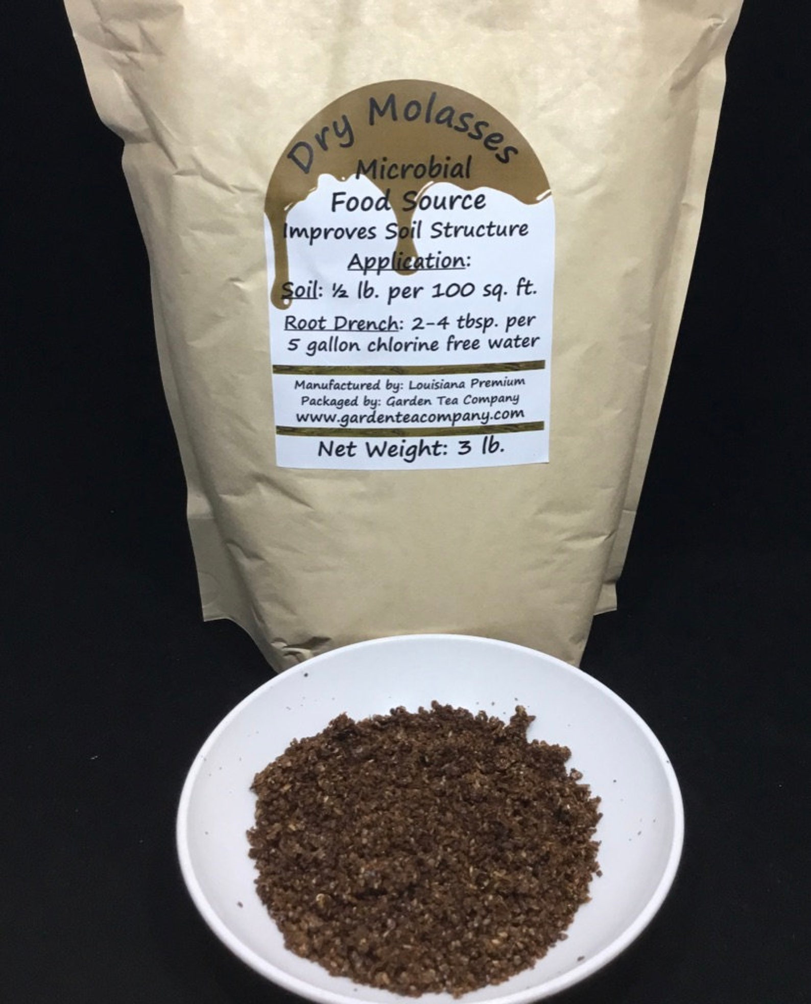 Dry Molasses Organic Fertilizer / Living Soil / Bio Stimulant Etsy