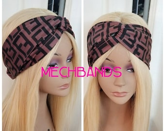 Fendi Inspired Headband (criss cross)