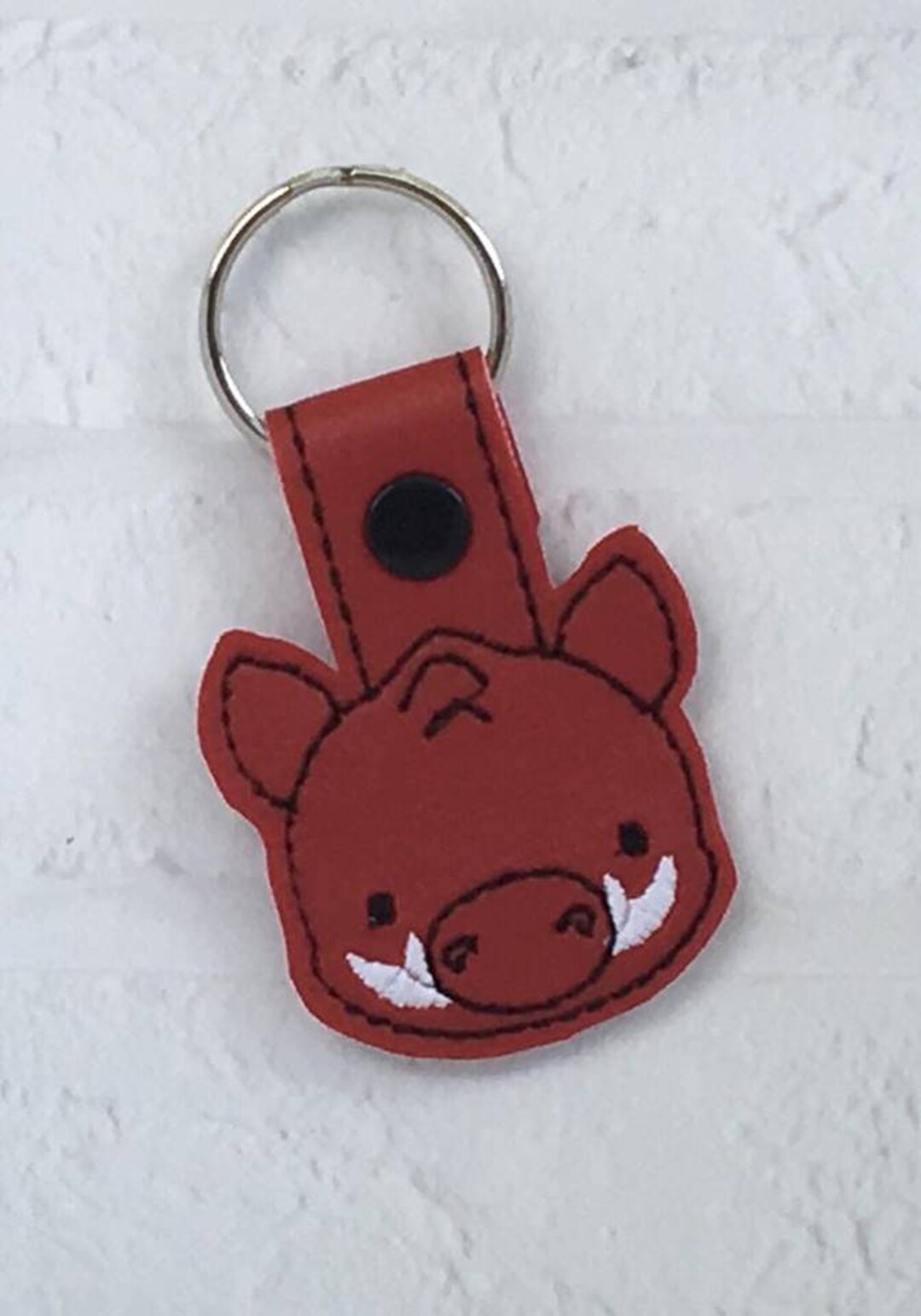 Razorback Key Chain, Razorback, Hogs, Go Hogs, Arkansas, Pig Sooie ...