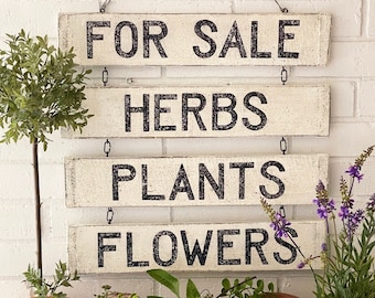 Spring/ Summer Vintage Style Farm Stand Sign/ Summer decor/Spring Décor / Garden Signs/ Herb signs/ wood signs / handmade signs