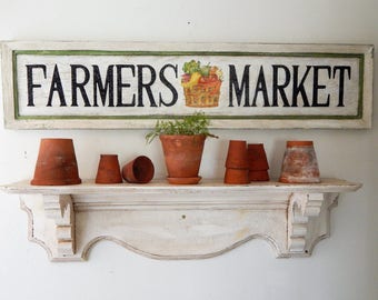 Farmers market sign | Etsy