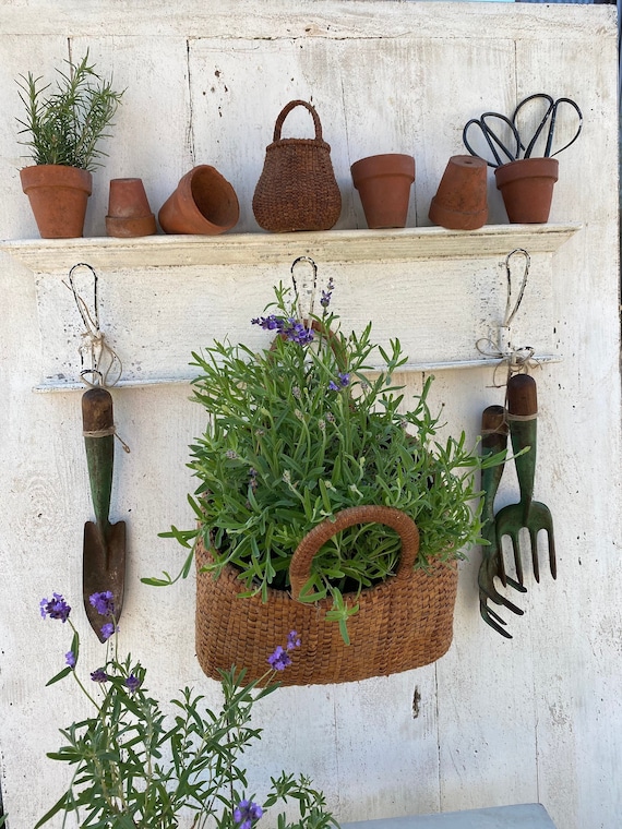 Vintage Style Three Hook Hanging Rack/ Herb Rack/ coat rack/ hat rack