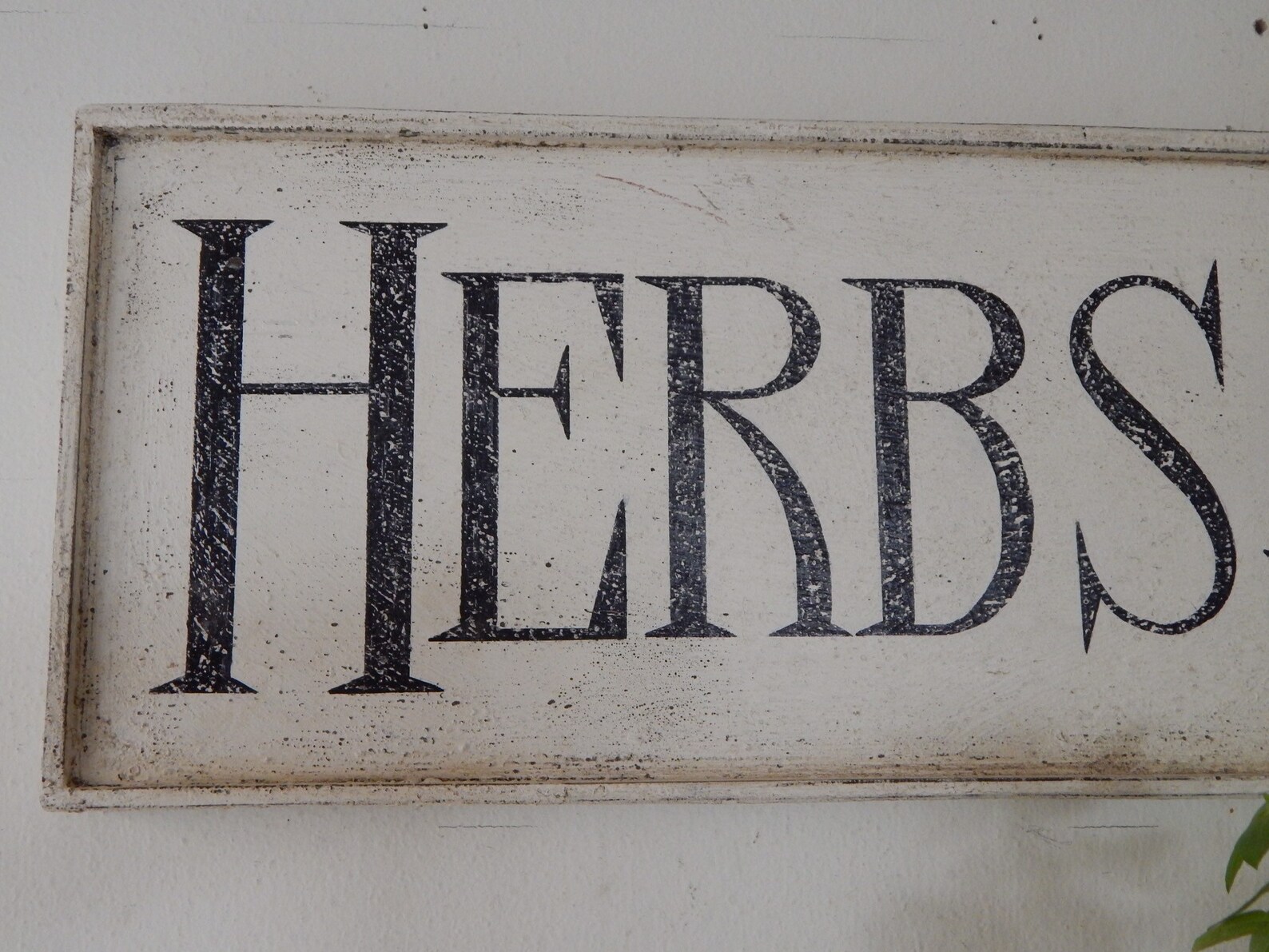 HERBS and SPICES SIGN Vintage Style Signs Hand Made Signs Etsy