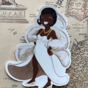 Princess and the Frog Tiana Die-Cut 3 Inch Sticker