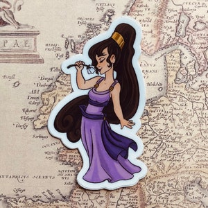 Hercules Meg Waterproof 3 Inch Vinyl Sticker