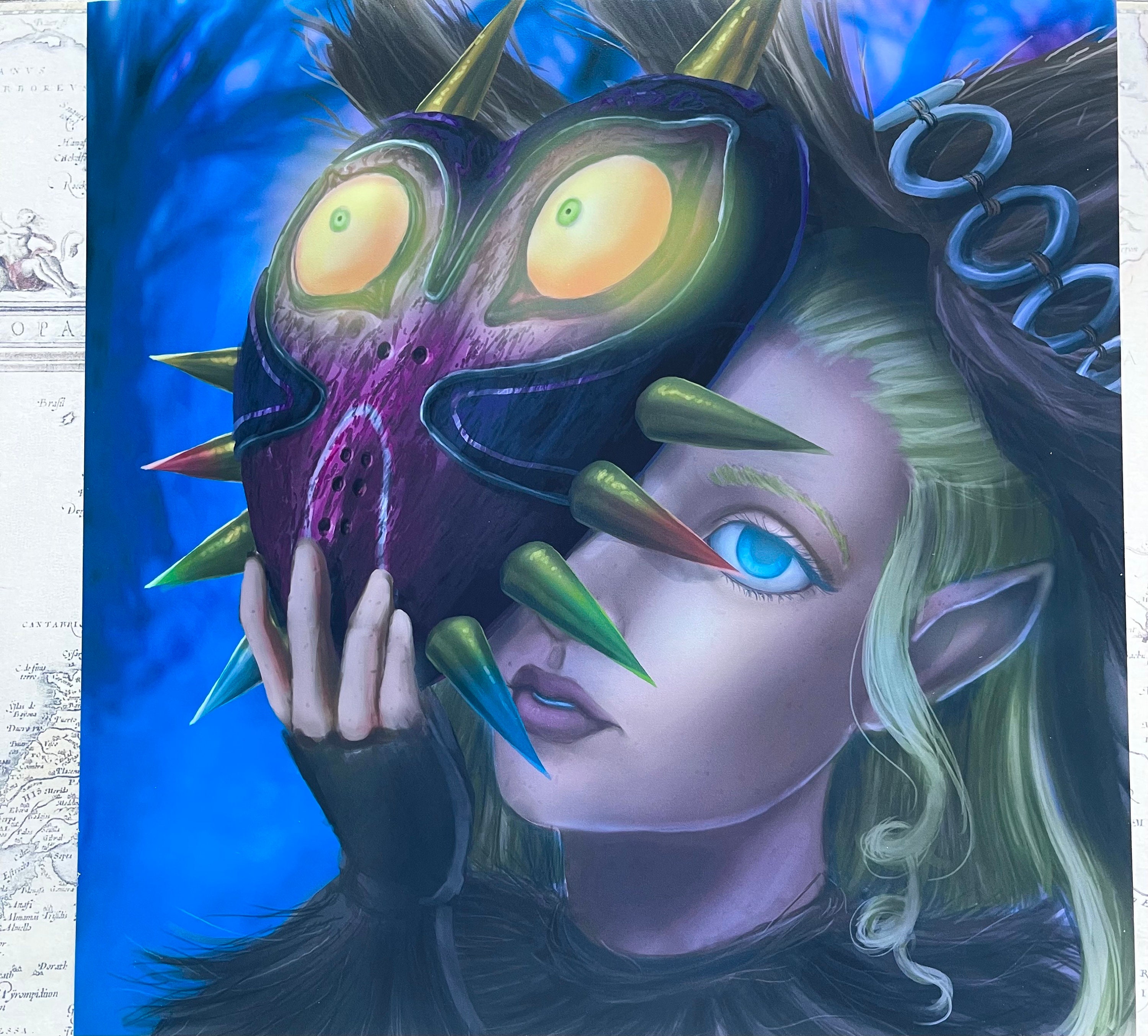 Legend Of Zelda Majoras Mask Fan Art