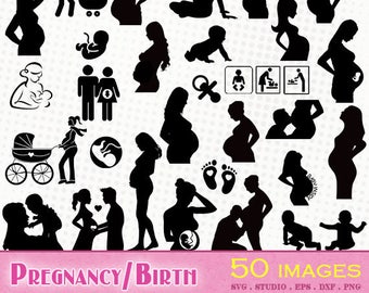 Download Pregnant Woman Svg Etsy