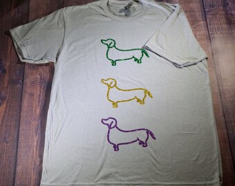 Mardi Gras shirt, Men's Mardi Gras shirt, Men's shirt, Dog Shirt