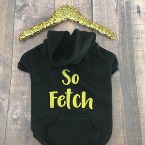 Dus Fetch Hoodie, Hond hoodie, Hoodies voor honden, Hondenkleding, Hondenkleding, Kleding voor Honden