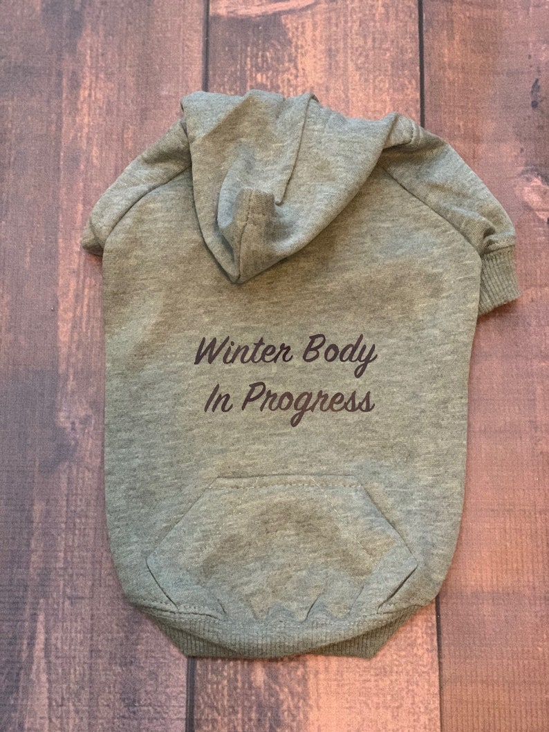 Dog Hoodie Winter Body Dog Dog Hoodies Custom Dog Hoodies Etsy