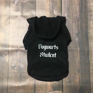 Dogwarts Dog Hoodie, Dog hoodie, Dog Hoodies, Hoodies for Dogs