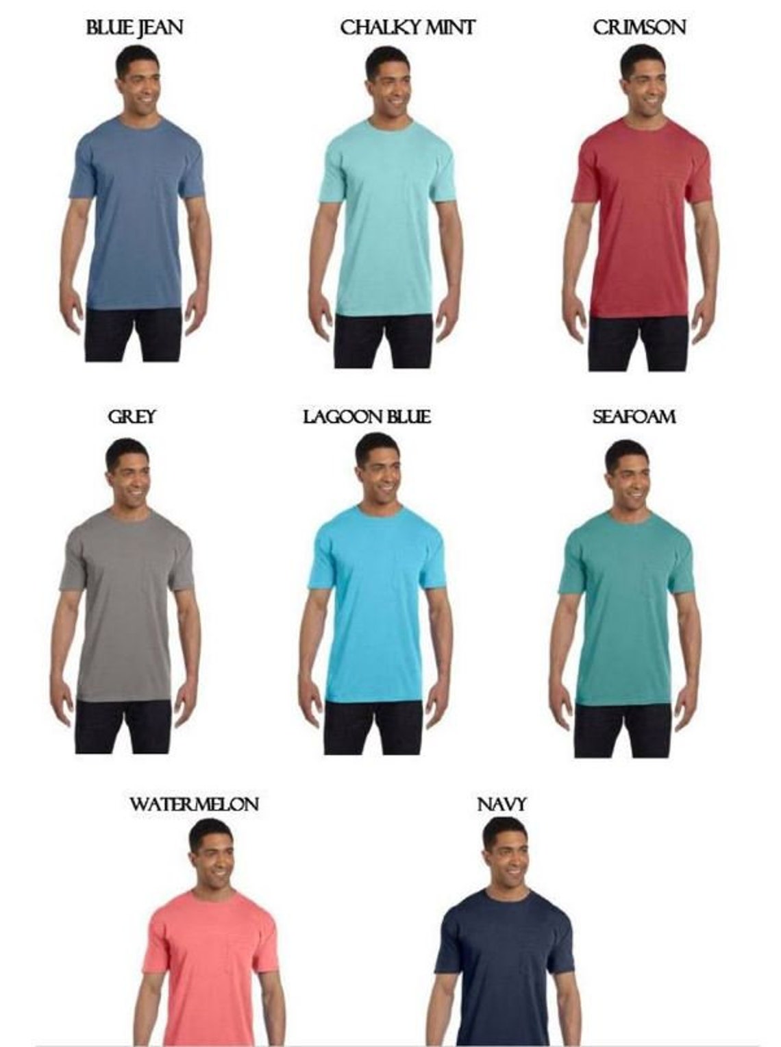 Custom Comfort Colors SHORT SLEEVE Comfort Colors Shirt Etsy