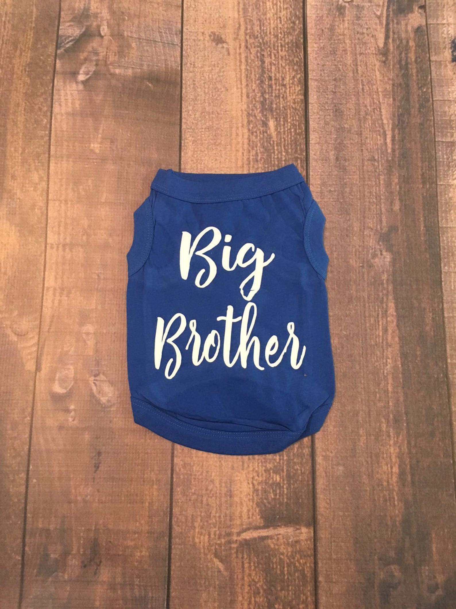 Big Brother Dog Shirt Big Brother Shirt Baby Announcement Etsy