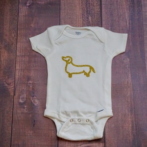 Wiener Dog Onesie, Baby onesie, Wiener Dog, Dog Shirt, Baby clothes, Baby Clothing, Onesie, Dachshund clothes