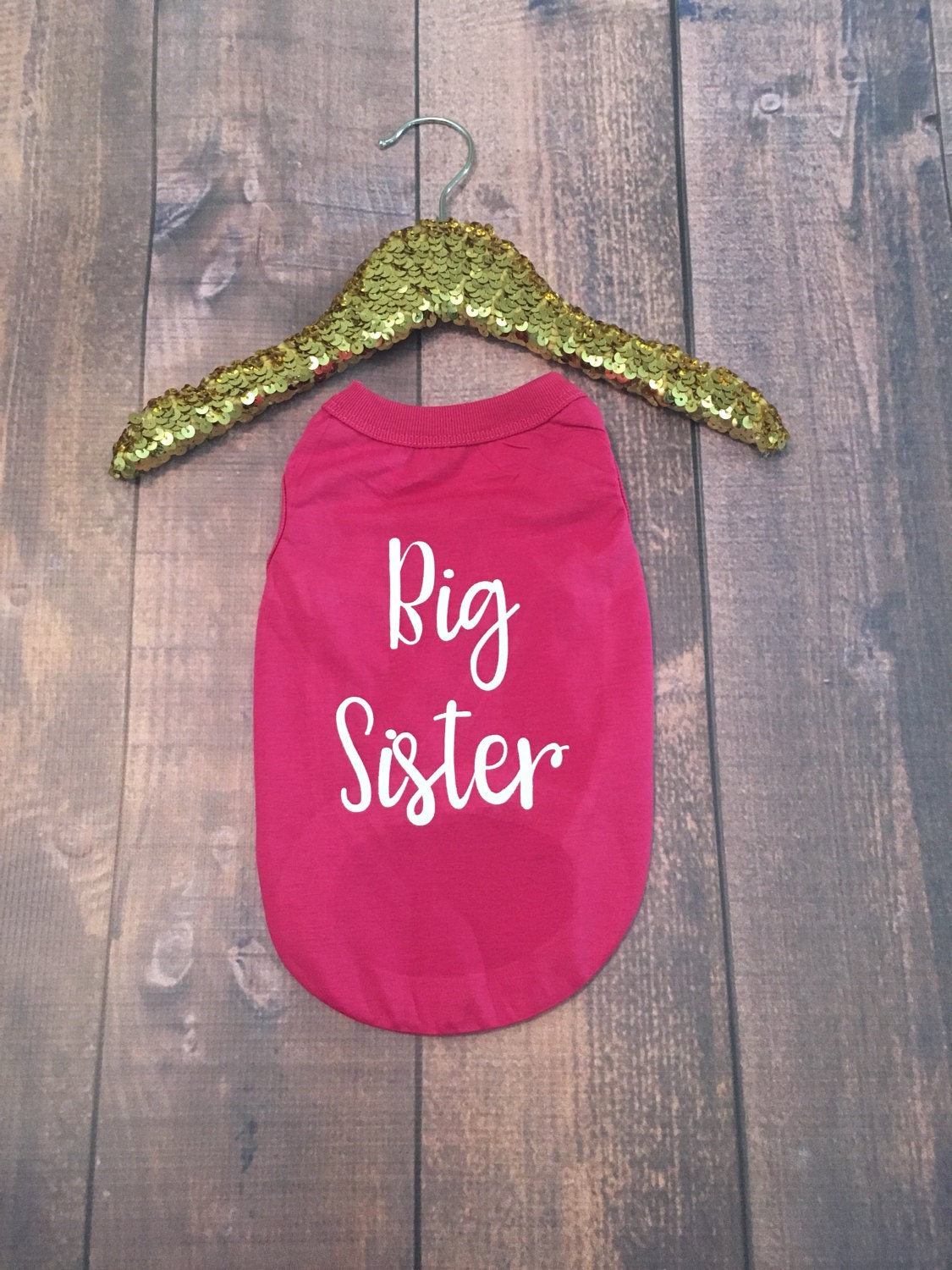 Big Sister Dog Shirt Baby Announcement Shirt Dog Shirt Etsy