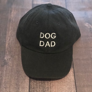 Dog dad hat, Dog dad, custom hat