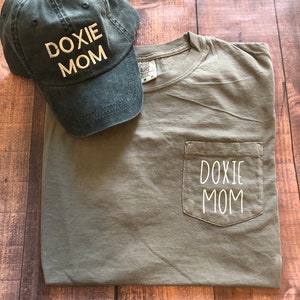 Doxie Mom LONG SLEEVE comfort colors, comfort colors shirt, custom comfort colors, doxie mom,dachshund shirt