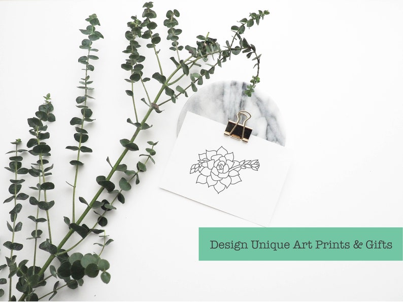 PNG Tiny Succ Elegant Minimalist Design Botanical Cliparts Succulent Clipart Minimalist Succulents Floral Business Wedding Invitation