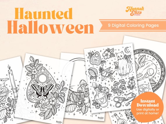 Printable Coloring Page Coloring Pages for Adults Kids - Etsy
