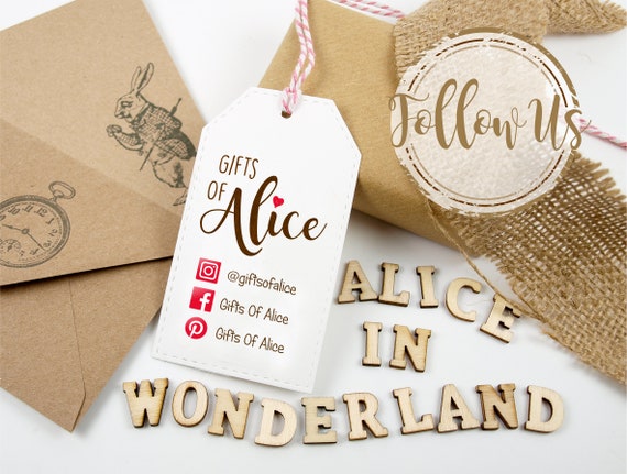 Citation Dimagination En Anglais Seulement Alice Au Pays Etsy France