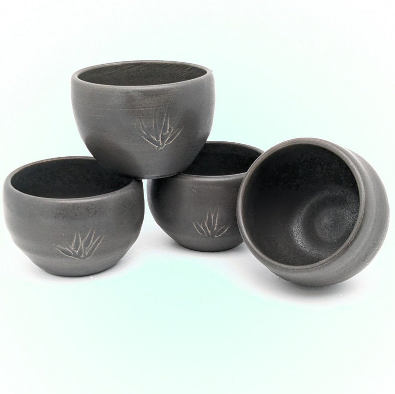 Ceramic Mezcal Copitas Cup Shot Glass / Saki / Tequila Cups Etsy