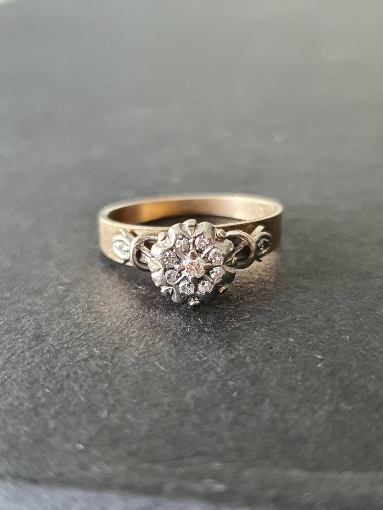 1950s wedding ring sets deals