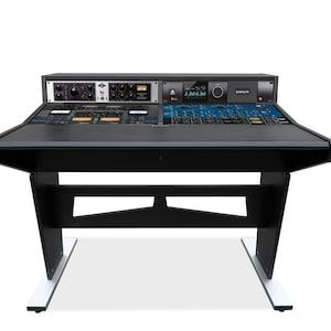 Analogue-16 RU Studio Desk- Black Black