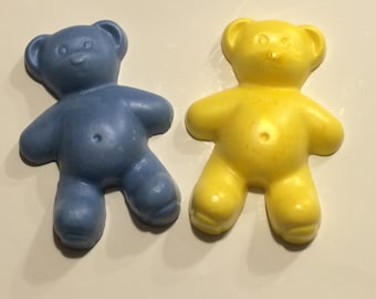 SALE!! Teddy Bear Soap! Kids love them, great baby shower favor, fun way to announce the gender.