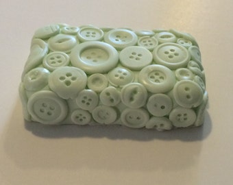 Button Soap! Fun for the sewer and crafter in your life.