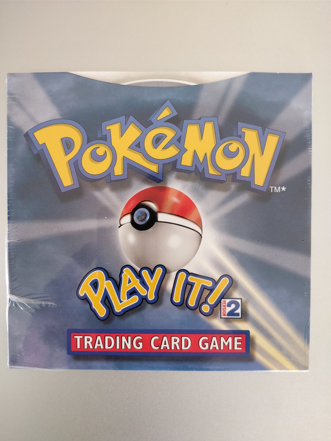 Pokemon Play It Version 2 Trading Card Game PC Game Cdrom Sealed Win