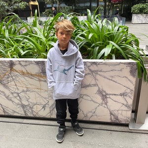 hammerhead Shark Kids Hoodie