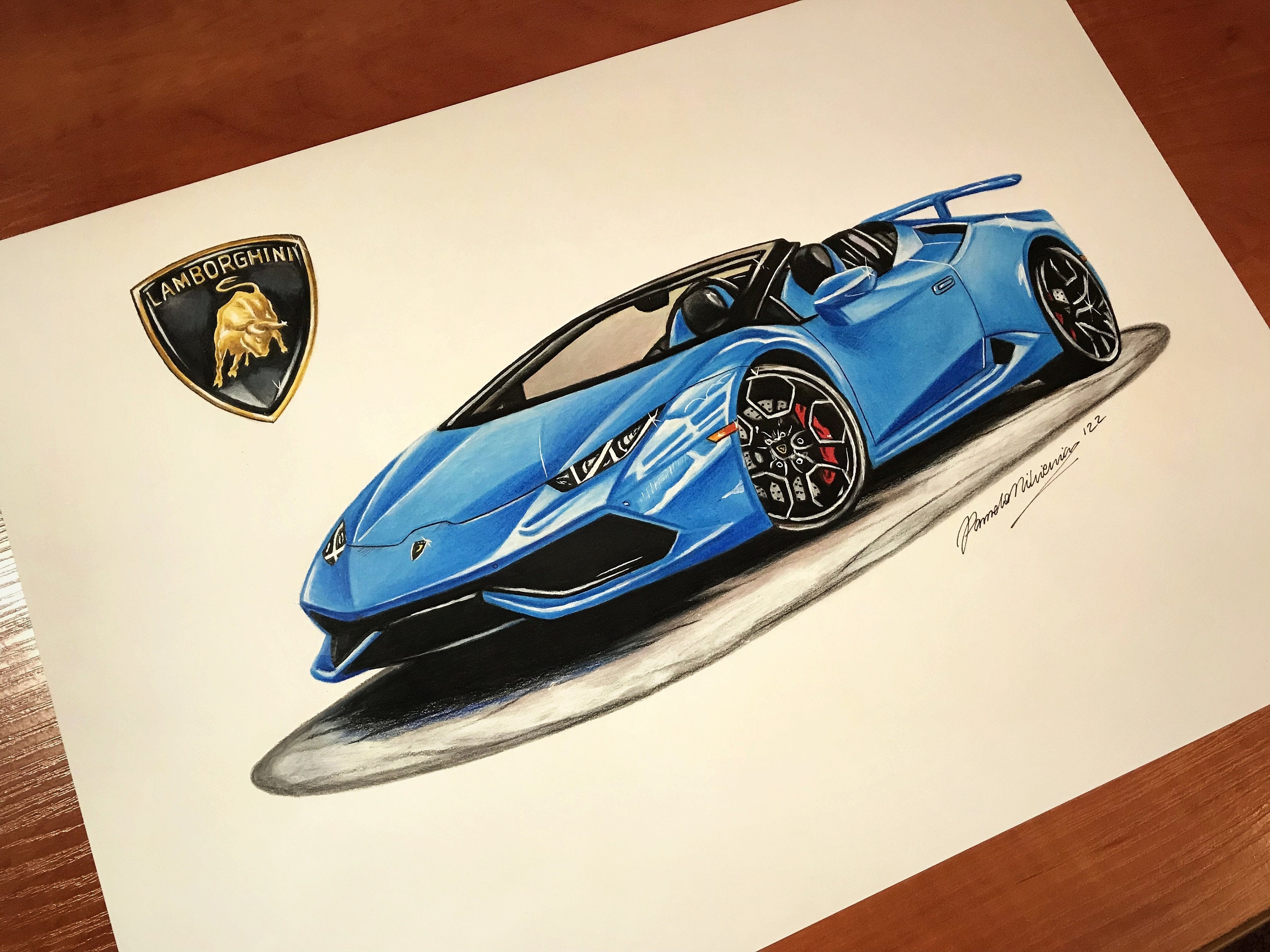 Personalized Car Drawing From Photo, Custom Automotive Art Gift - Etsy