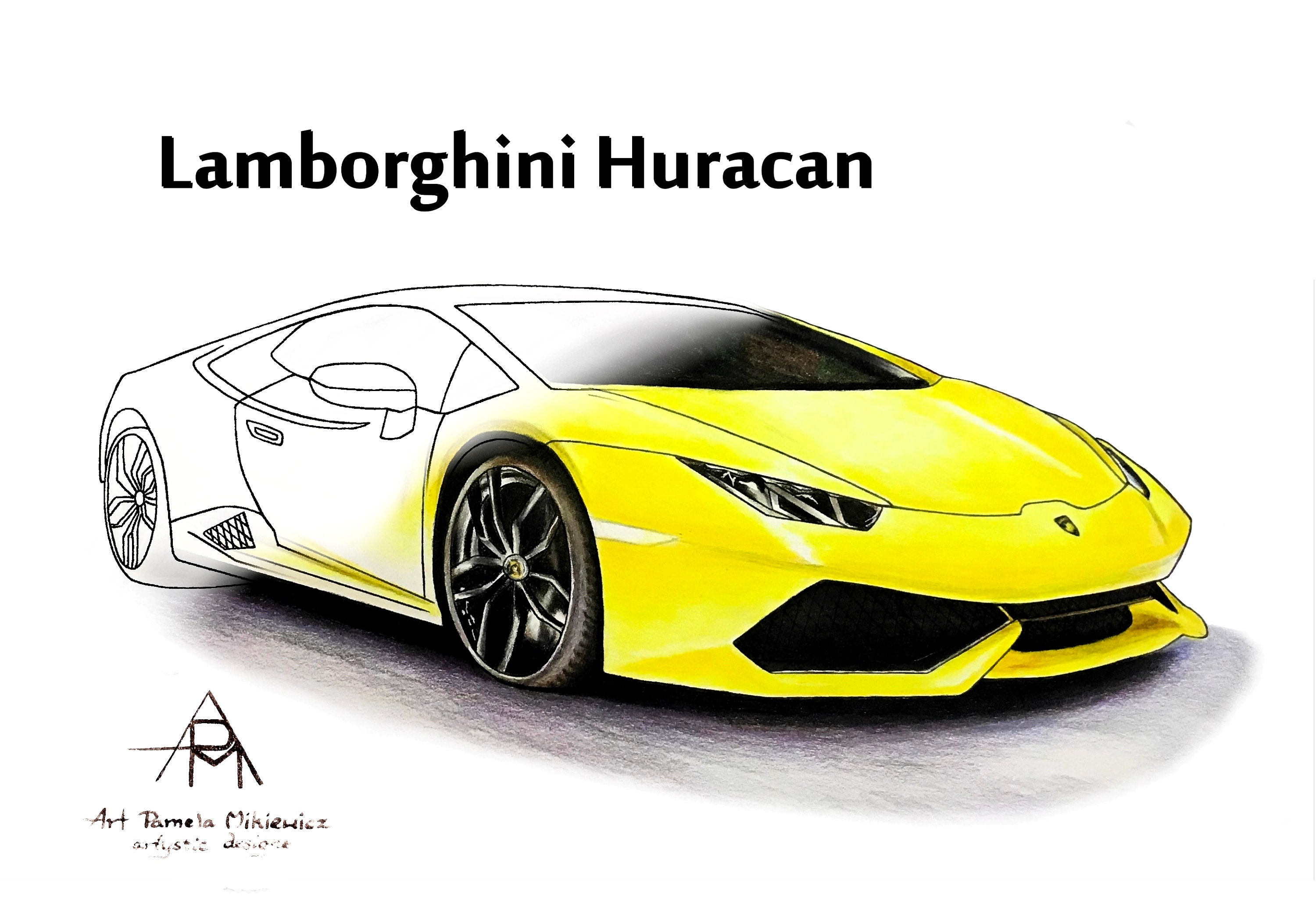 Sport Car Coloring Page Lamborghini Printable Coloring Page  Etsy UK