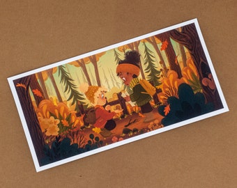 LITTLE ADVENTURERS Din A4 & A5 - Illustration - FineArt - Photo Print