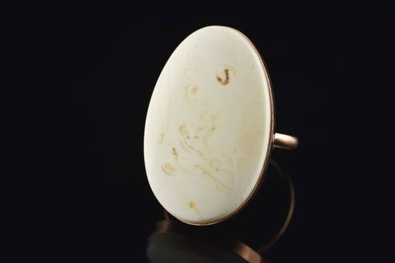 bague or blanc et ambre bague or blanc et ambre