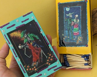 Matches | Mexican Art | Day of the Dead | Ofrenda | Wedding Favors | Unique Gift Idea