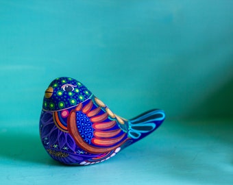 Bird Statue | Home & Garden Decor | Mexican Art | Unique Gift Idea