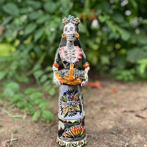 Day Of The Dead, La Catrina, Día de Los Muertos, Halloween Decor, Fall Decor, Sugar Skull, Mexican Folk Art, Calavera