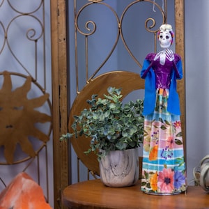 Catrina Paper Doll | Mexican Folk Art | Home Decor