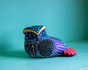 Owl Statue | Mexican Art | Home & Garden Decor | Unique Gift Idea