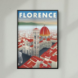 Italy Travel Print Italy Travel Poster Florence Travel Print Florence Travel Poster Florence Duomo Print Florence Duomo Poster Tuscany